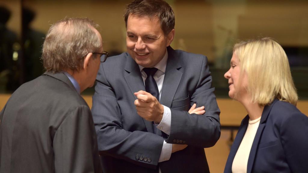 El ministro eslovaco, Peter Kazimir