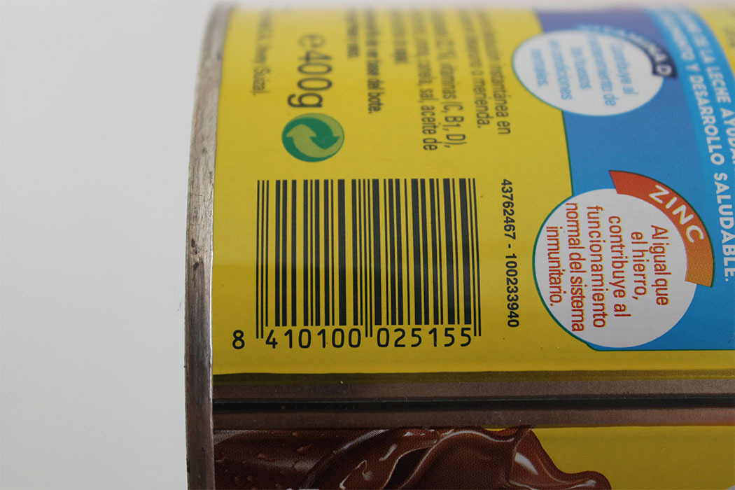 codigo de barras ean nesquik