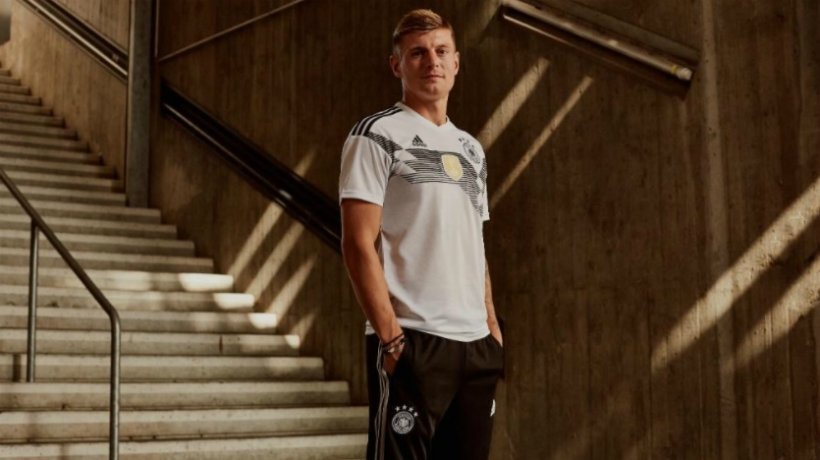 Primera equipación de Alemania para el Mundial de Rusia 2018