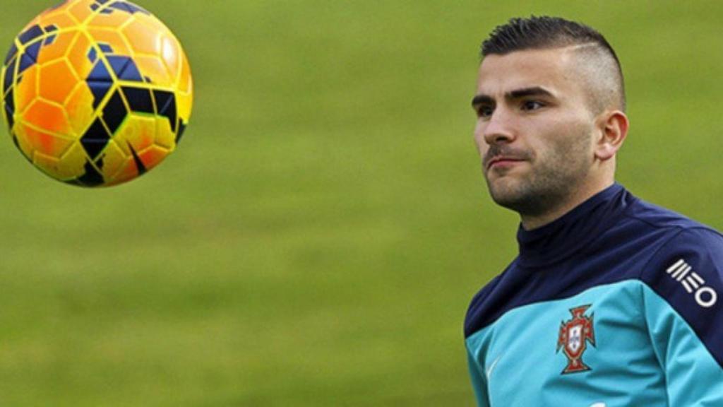 Anthony Lopes, portero del Lyon, con Portugal. Foto: olweb.fr