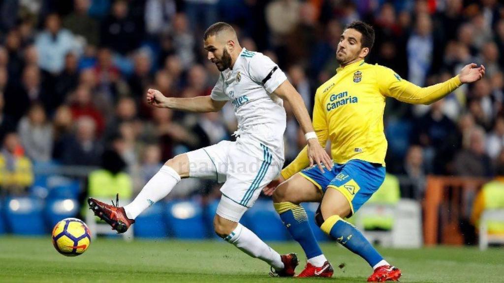 Benzema se va del jugador de Las Palmas
