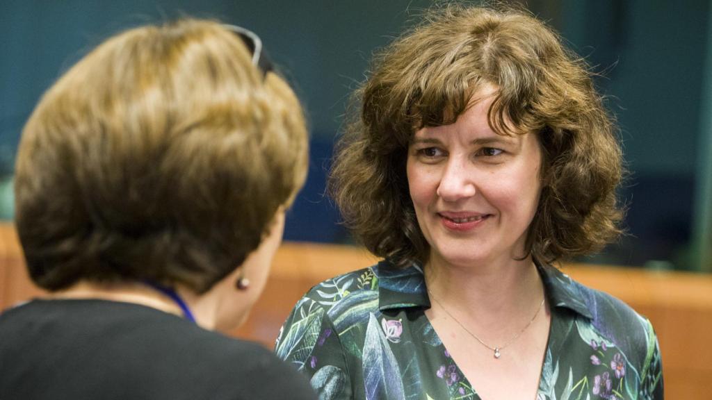 La ministra letona, Dana Reizniece-Ozola