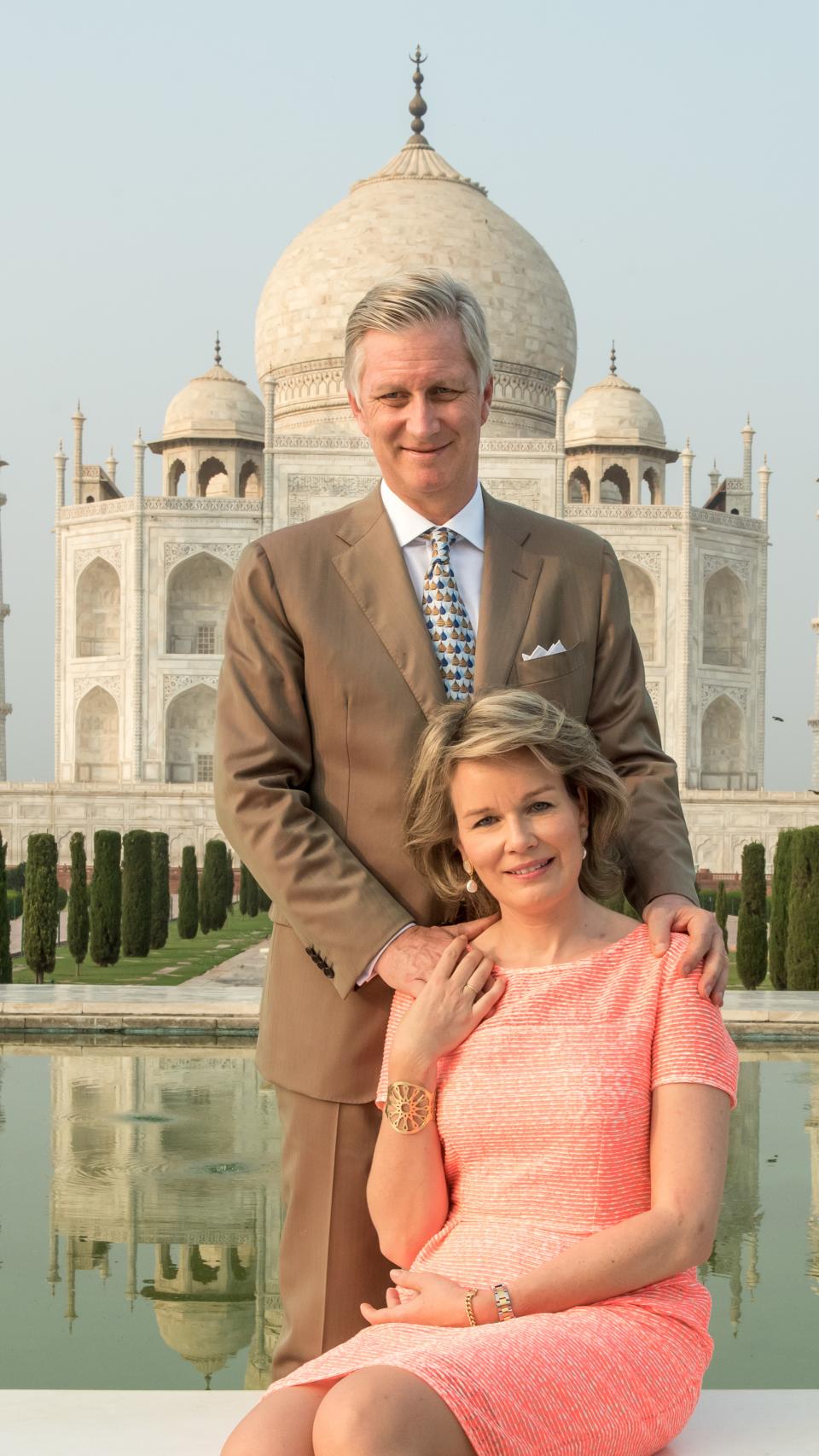 Felipe y Matilde de Bélgica.