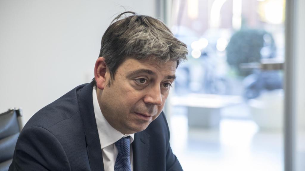 Eloi Planes en un momento de la entrevista.