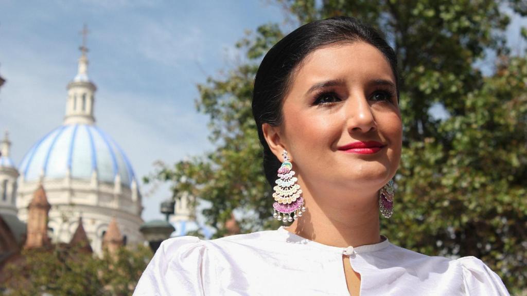 Rosana Alvarado, ministra de Justicia en Ecuador,.