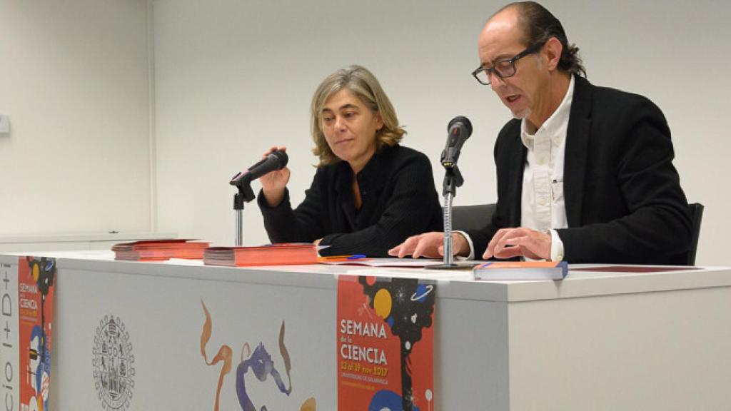 Cristina Pita y Manuel Heras