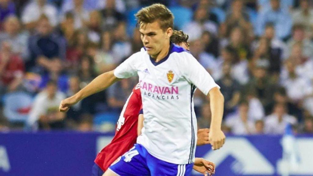 Febas, en el Zaragoza. Foto Instagram (@febasaleix)