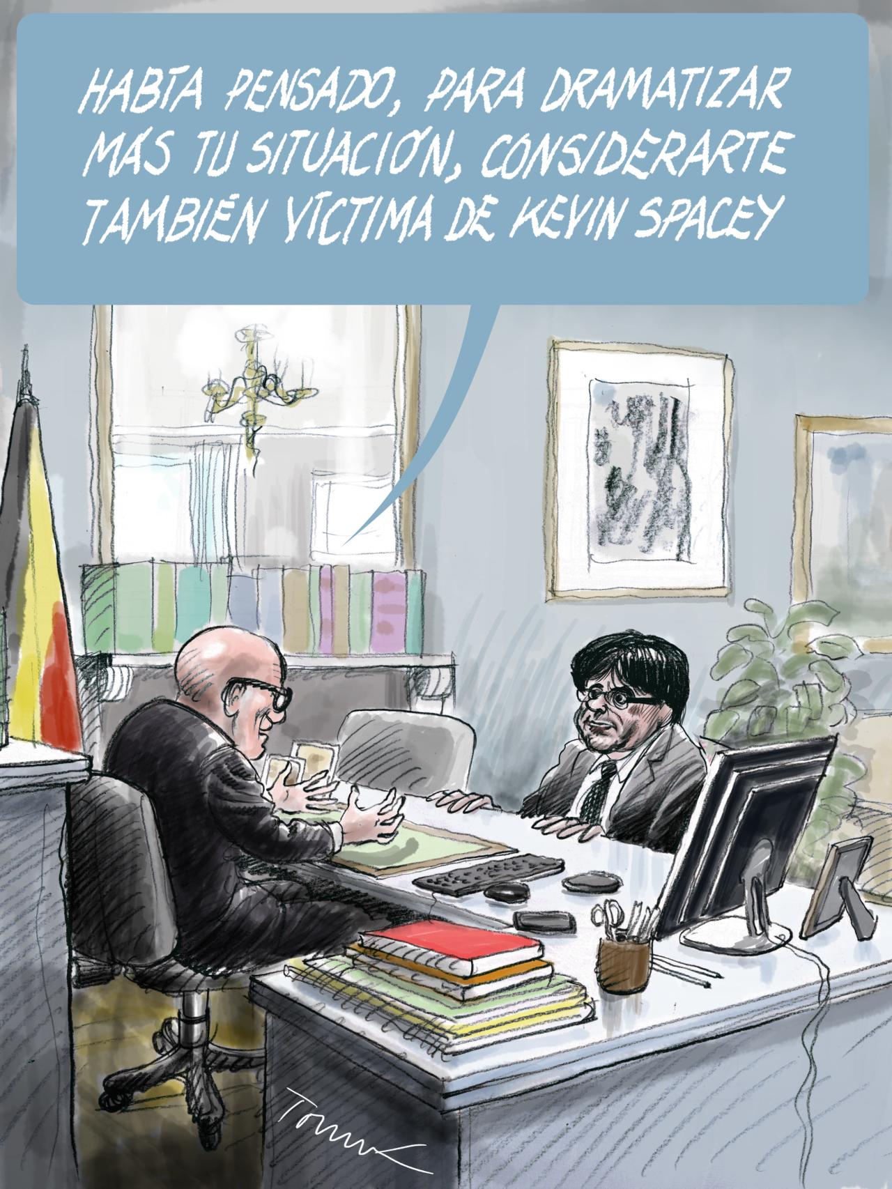 El victimismo de Puigdemont