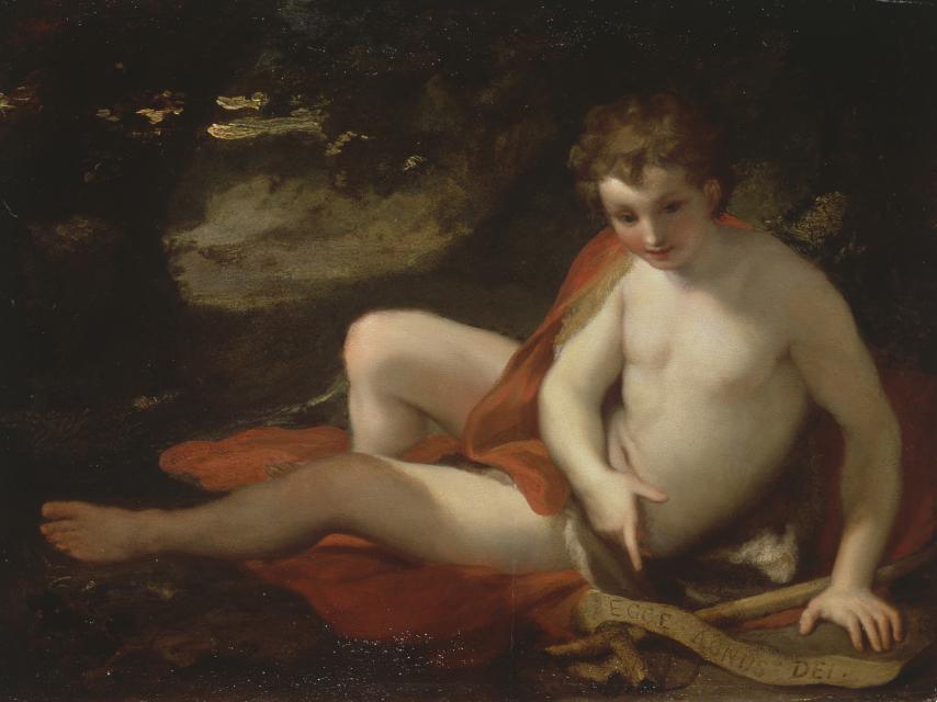 San Juan Bautista Antonio, de Rafael Mengs. Obra donada por Alzaga.