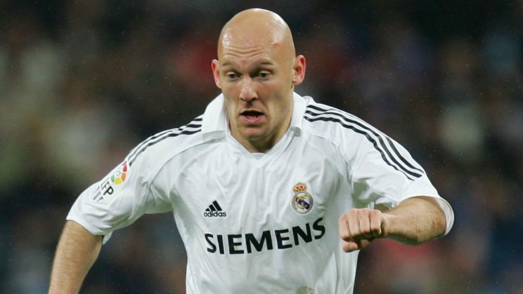 Thomas Gravesen durante su etapa en el Real Madrid.