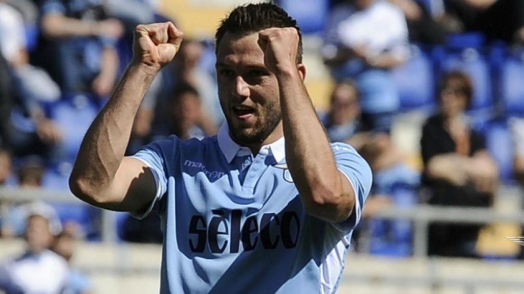 Stefan de Vrij con la Lazio. Foto: sslazio.it