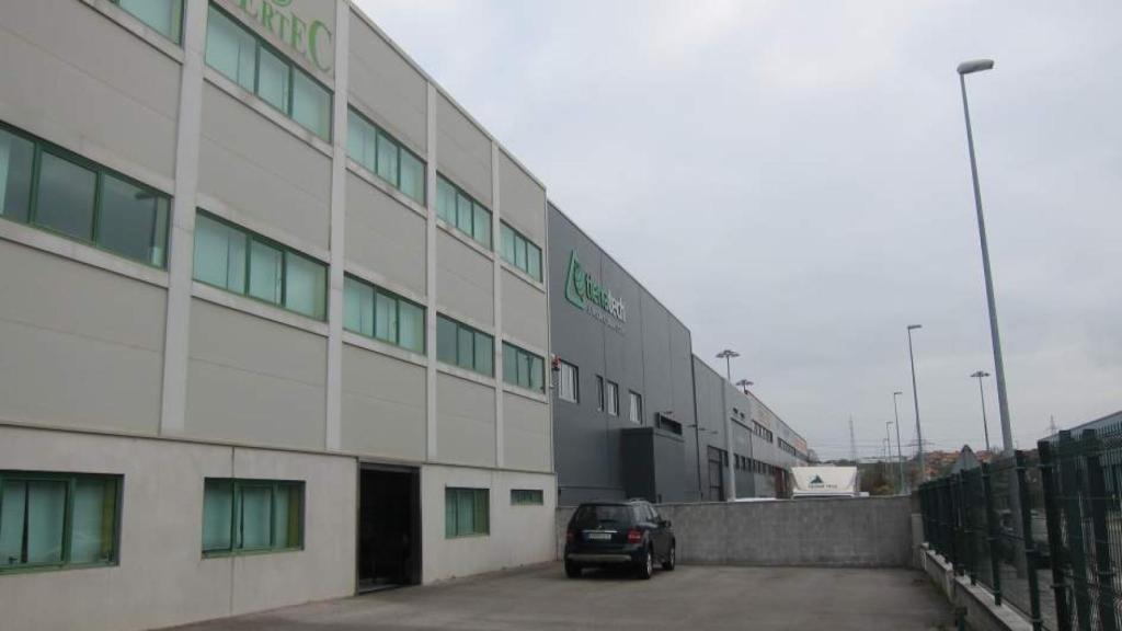 Imagen de un polígono industrial.