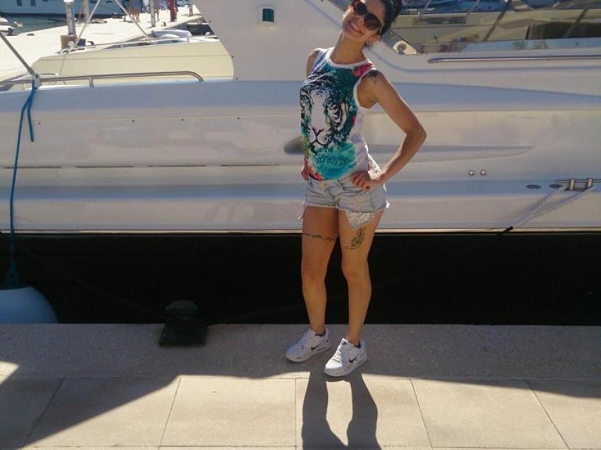 Jessica, en una foto durante el verano del 2016.