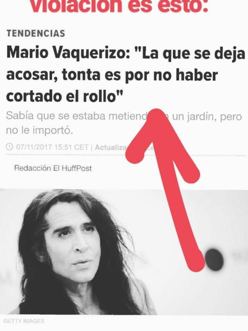 Captura de Instagram Stories de Leticia Dolera.