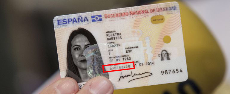 idesp dni electronico num suport