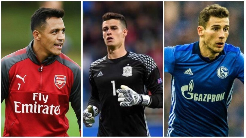 Alexis, Kepa y Goretzka