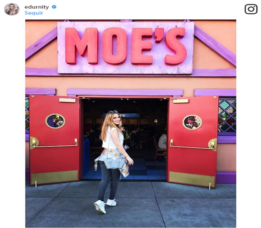 Edurne en The Simpson