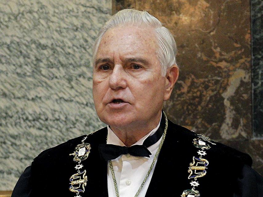 Carlos Dívar, en una foto de 2012