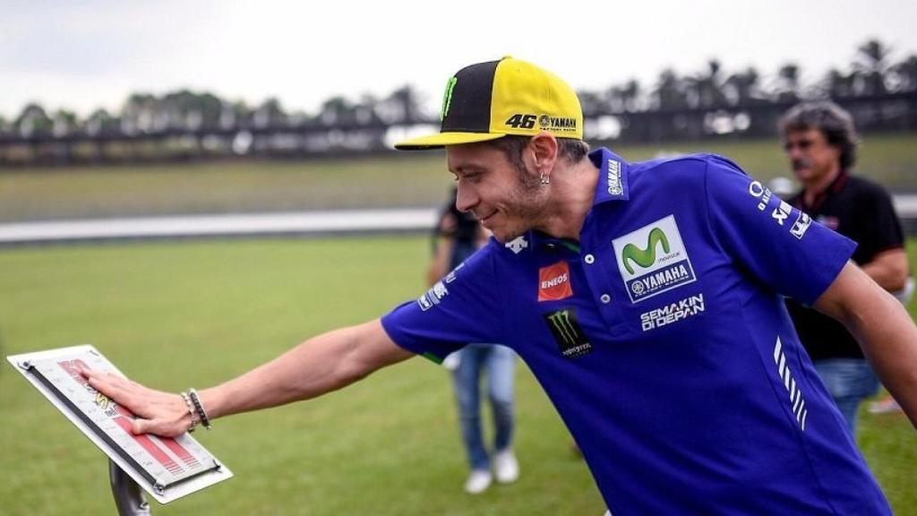 Valentino Rossi. Foto: Twitter (@ValeYellow46)