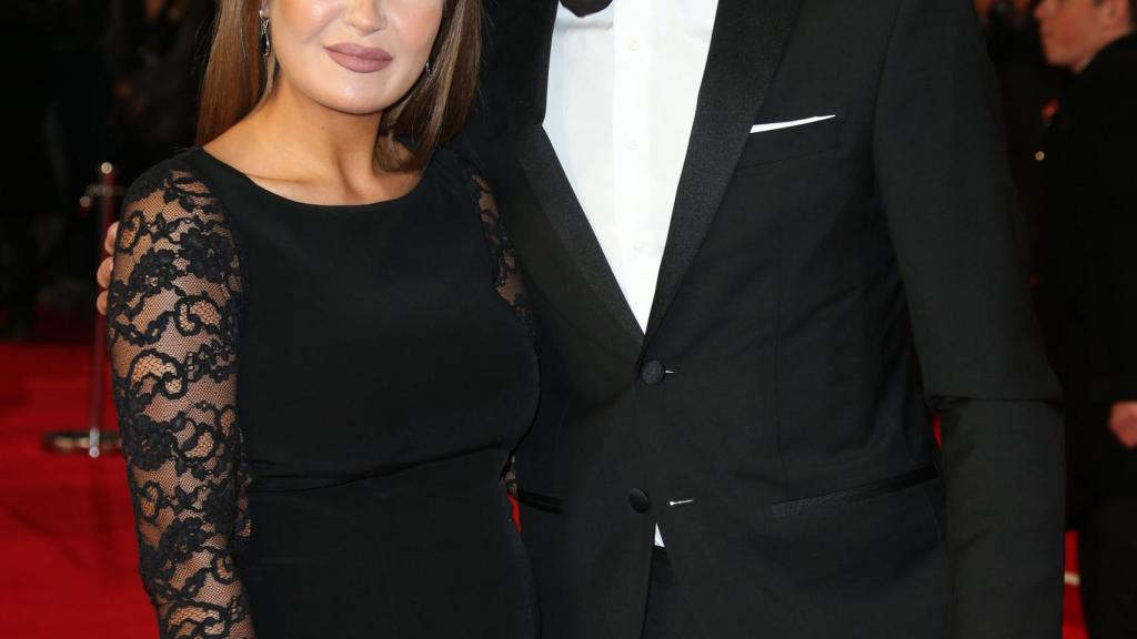 Gareth Bale y Emma en una imagen de archivo.