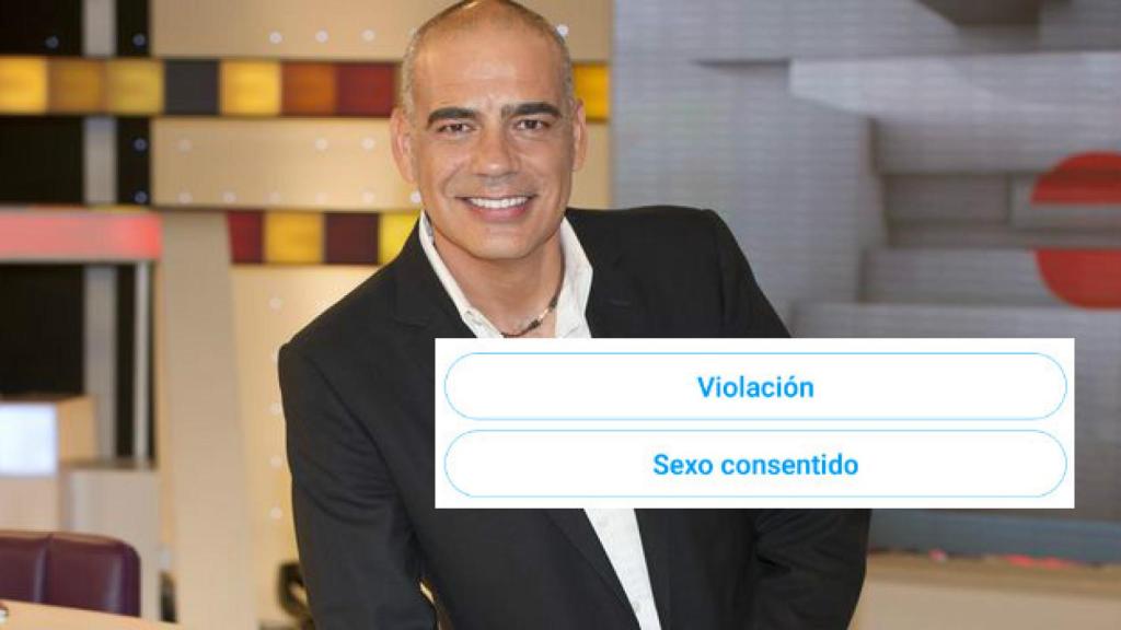 Nacho Abad, muy criticado en redes por hacer una encuesta sobre La Manada