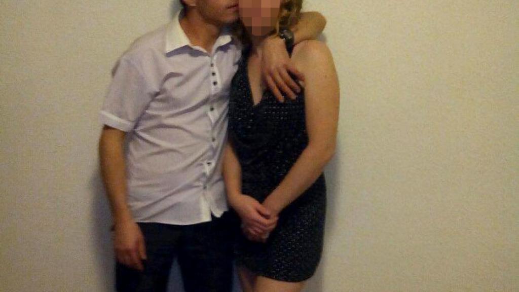 En la foto, Victorina y Mihai en una imagen antigua.