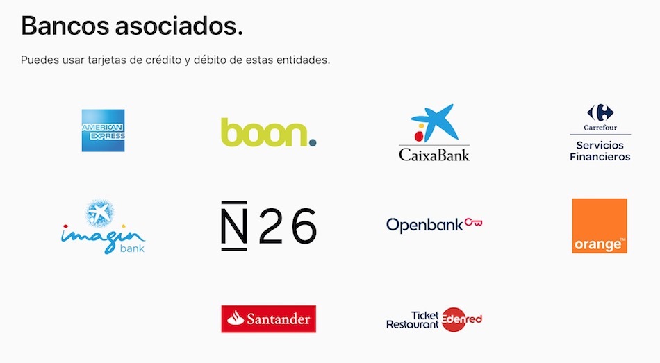 bancos apple pay
