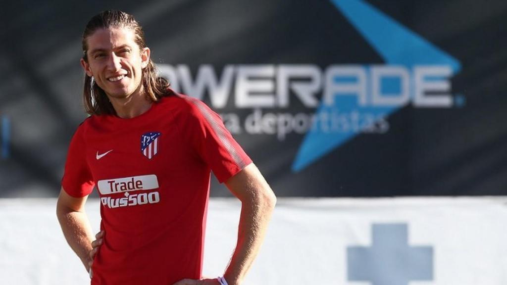 Filipe Luis. Foto: atleticodemadrid.com