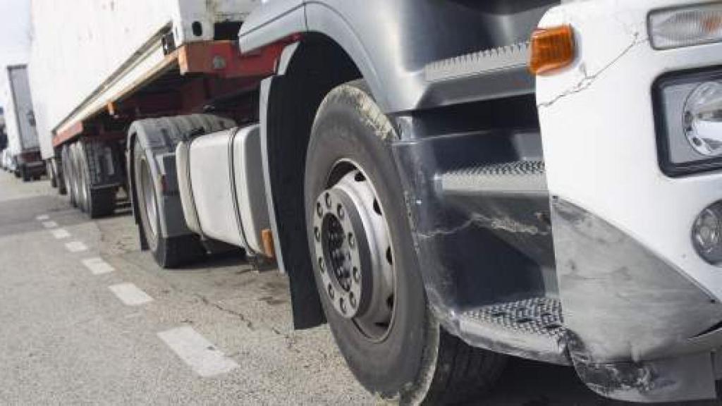 Un camión de carga.