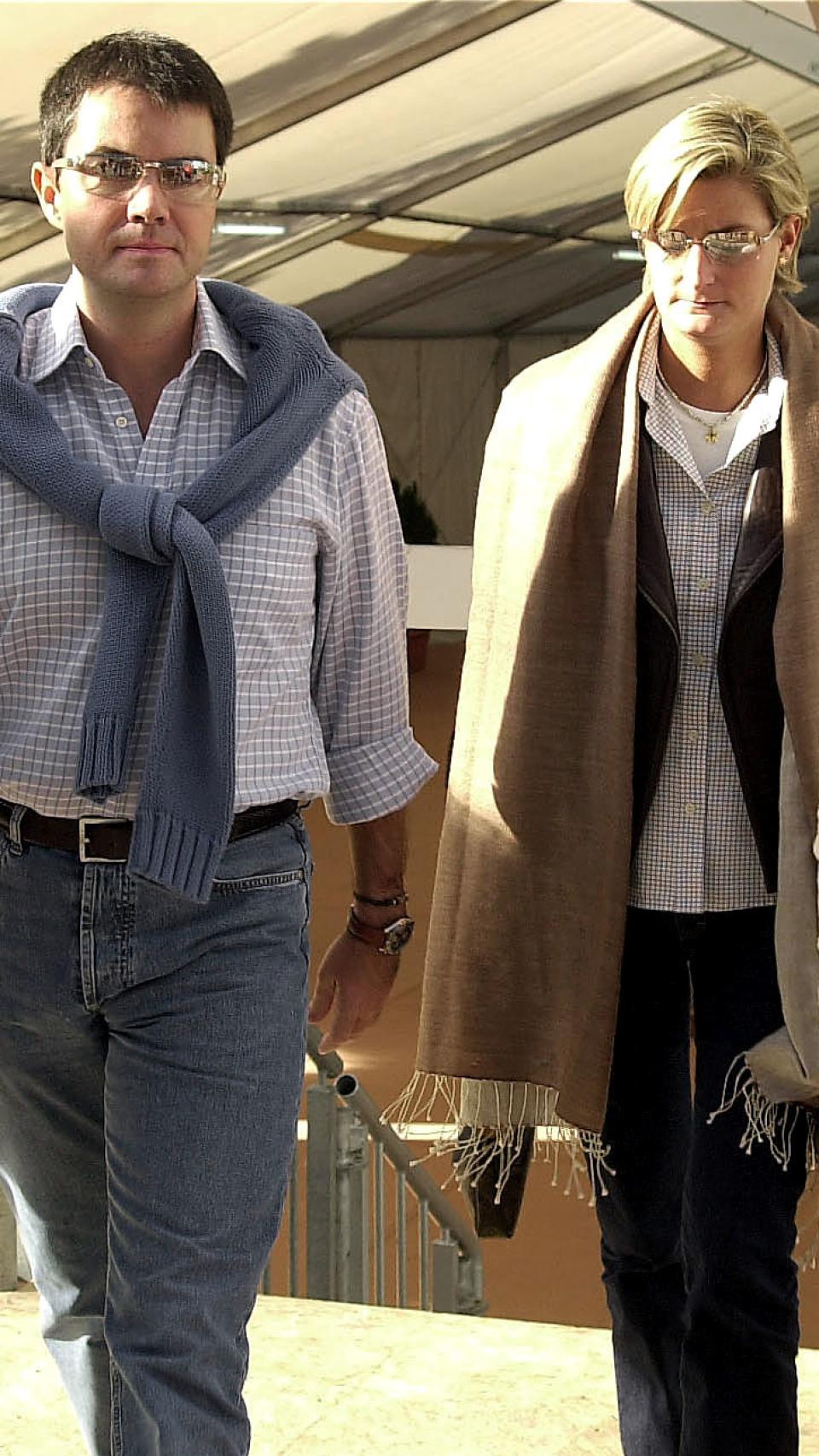 María Zurita junto a Javier Larrainzar