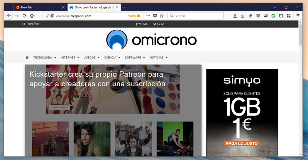 firefox contenedor 4