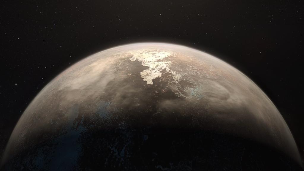 Ilustración de Ross 128b.