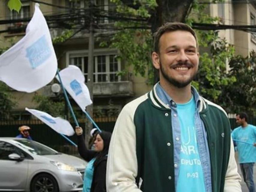 Luis Larraín en una imagen de su Instagram.