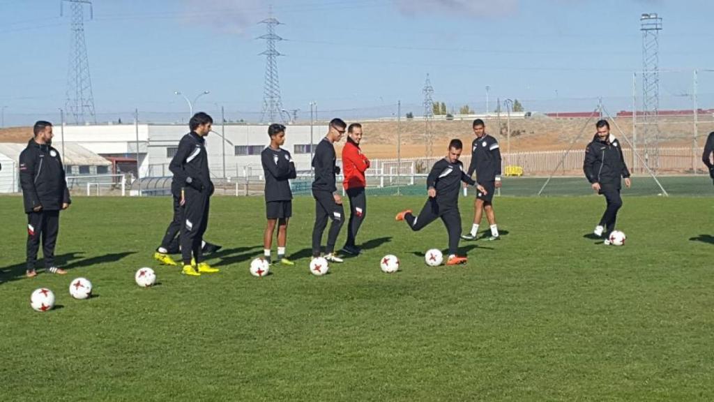 unionistas entrenamiento