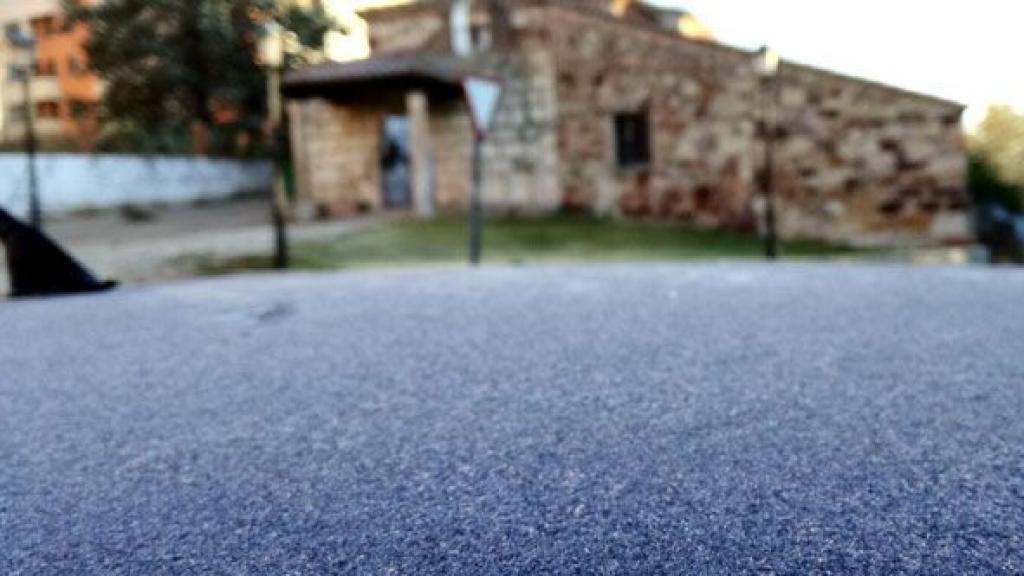 zamora carretera helada