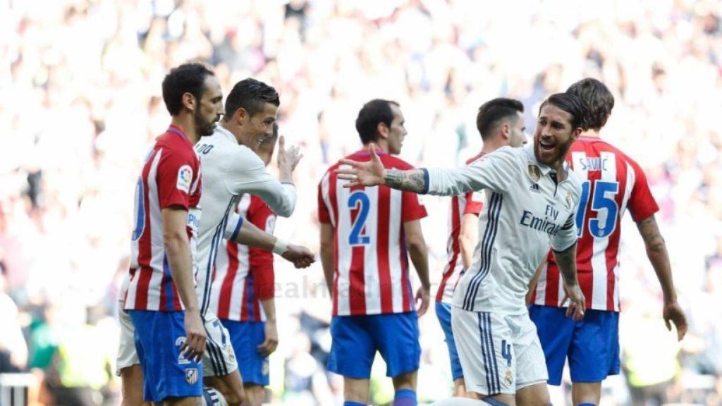 Cristiano y Ramos, contra el Atleti
