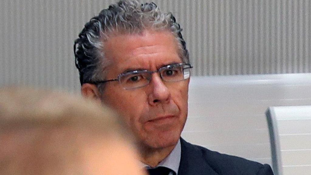 Francisco Granados durante su declaración en la Audiencia Nacional.