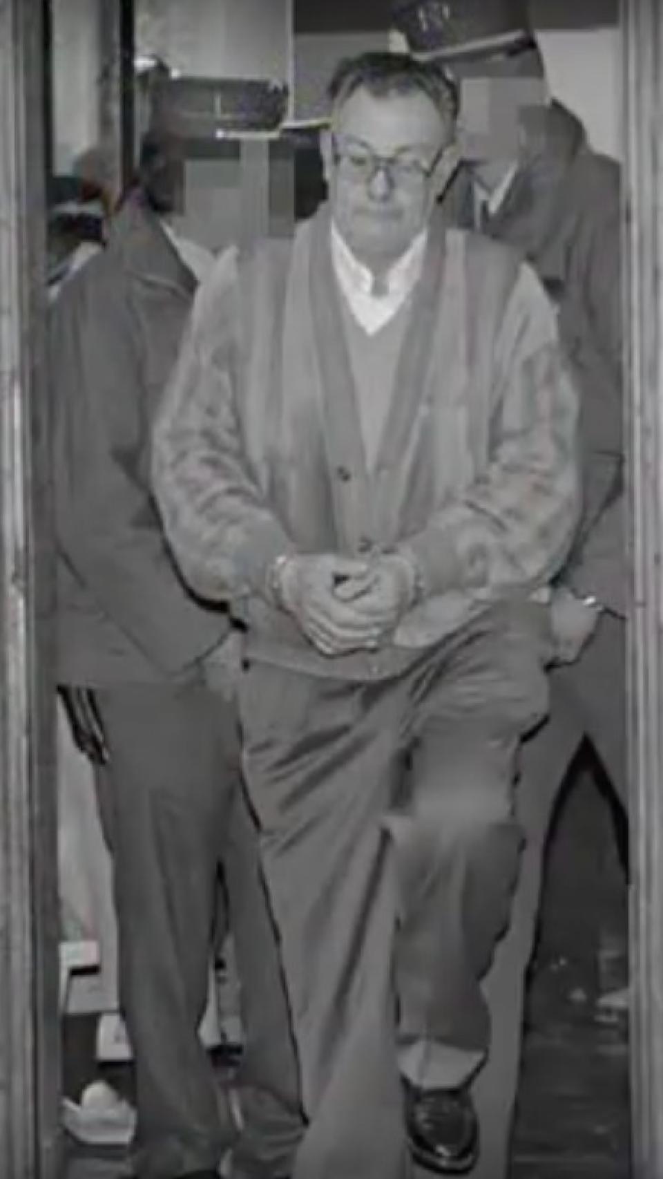 José Parejo, ex marido y maltratador de Orantes, el día de su detención tras asesinar a su mujer