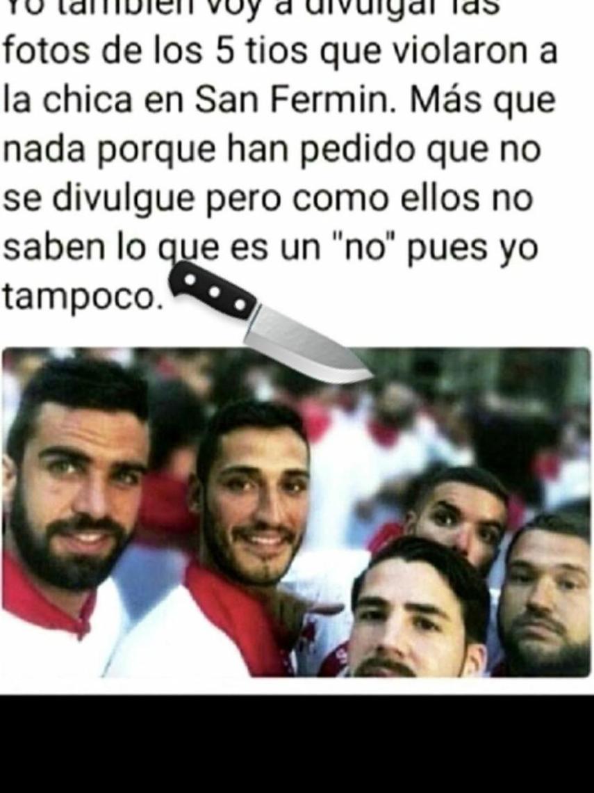 Captura del Stories de Lucía Rivera.