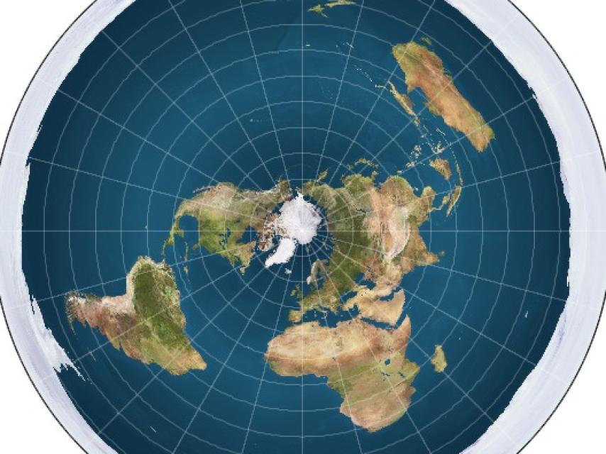 Caracterización de la tierra plana.