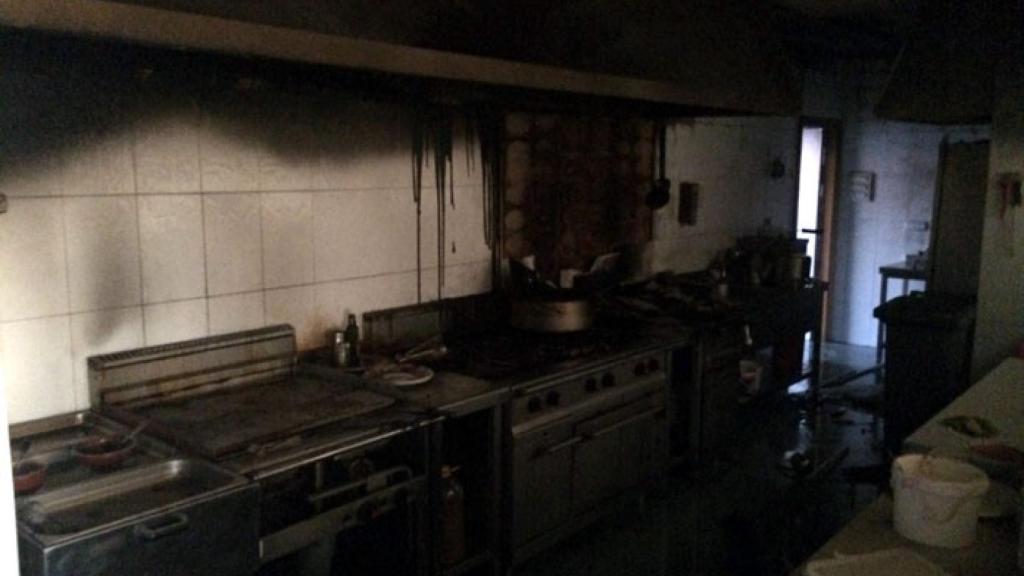 zamora incendio cocina restaurante benavente