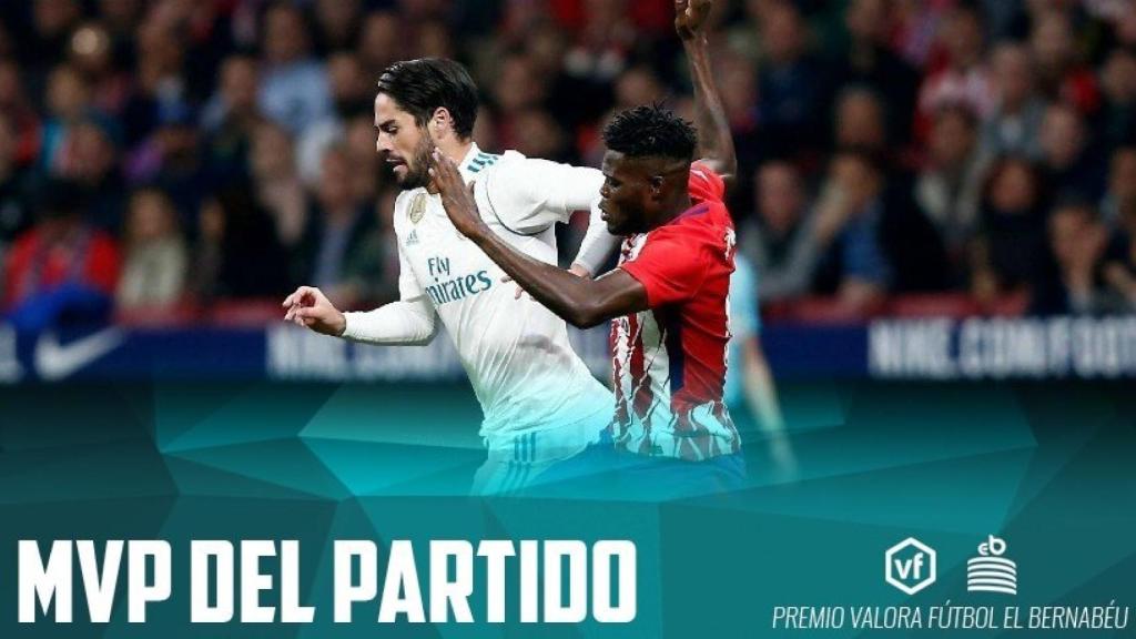 Isco, MVP del Atlético - Real Madrid