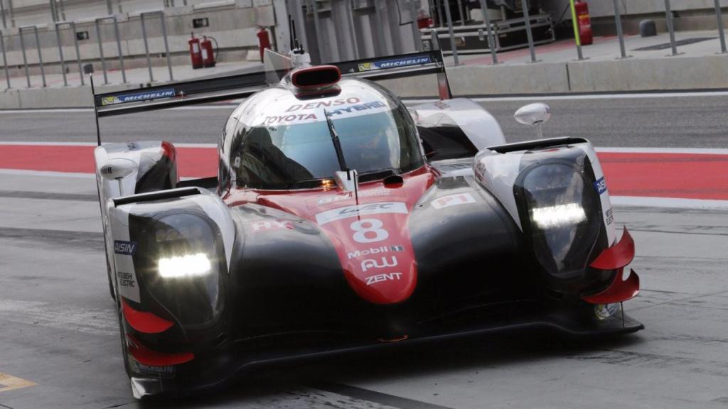 El Toyota de Fernando Alonso.