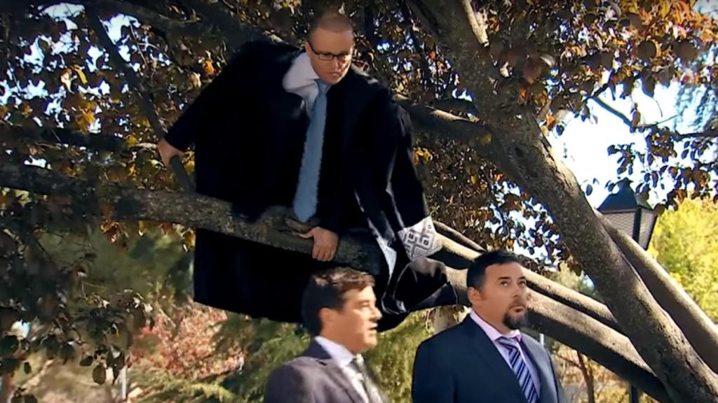 Momento del vídeo del programa de José Mota.