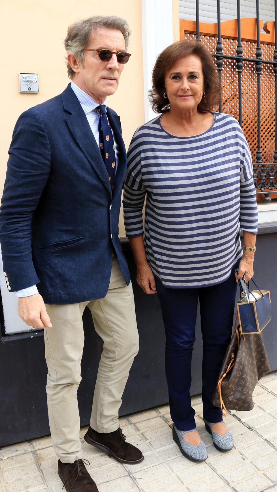 Carmen Tello junto a Alfonso Díez