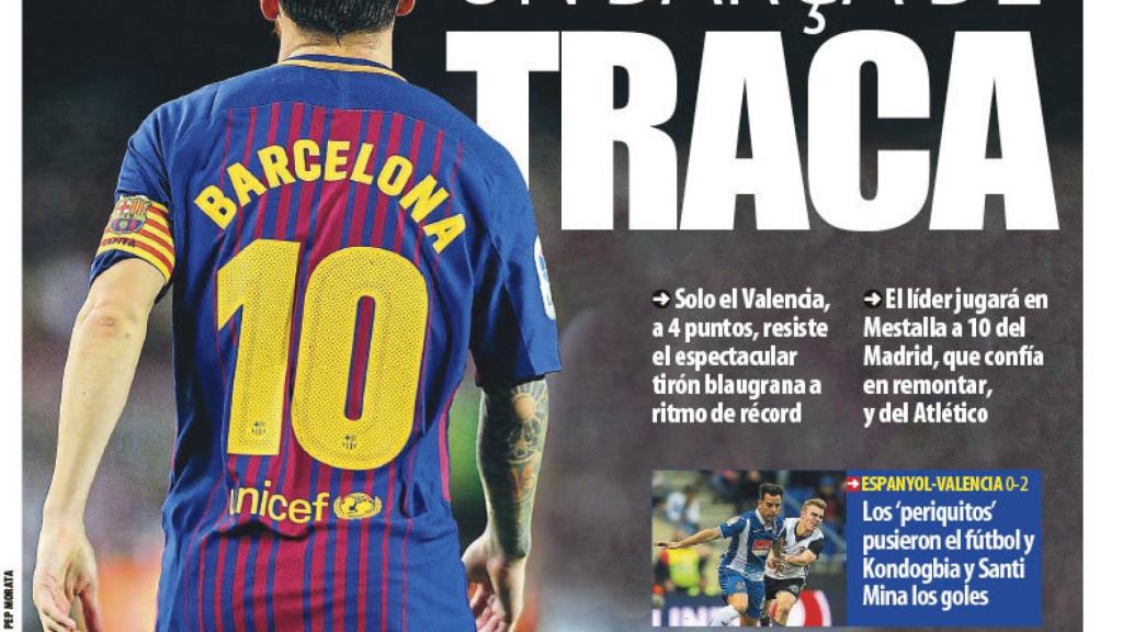 Portada Mundo Deportivo (20/11/17)