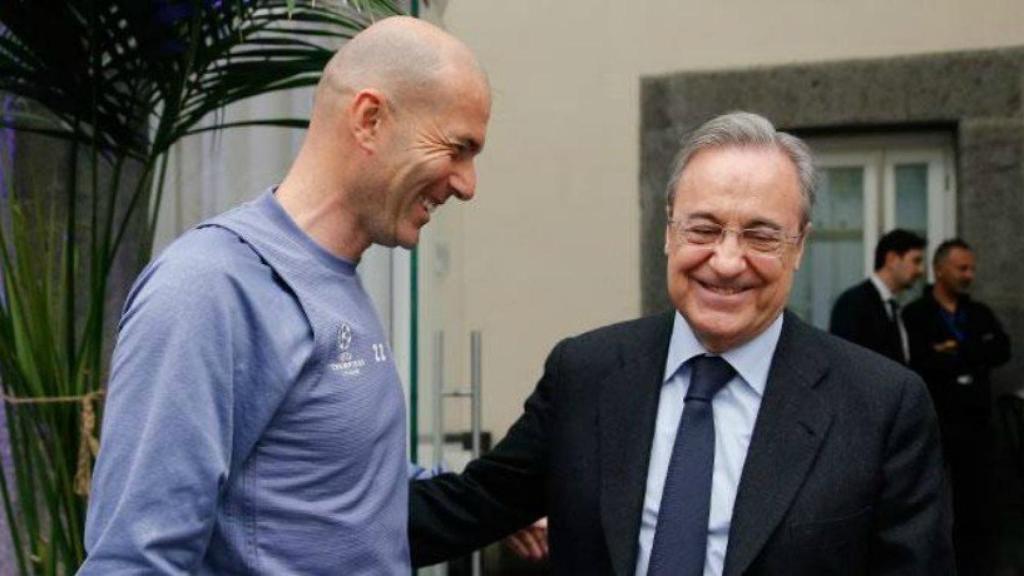 Florentino y Zidane