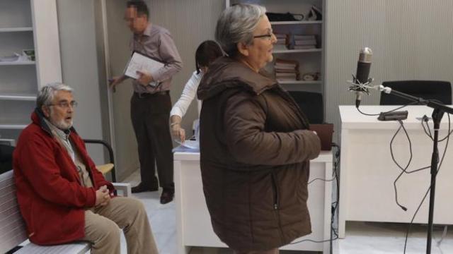 Los acusados de los GRAPO José Ramón Teijelo y María Victoria Gómez.
