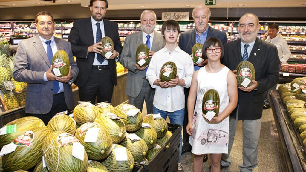 El Corte Ingles presenta Melon Solidario en Castellana