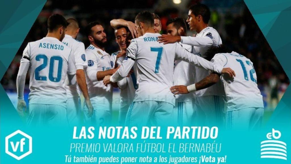 Las notas del APOEL - Real Madrid